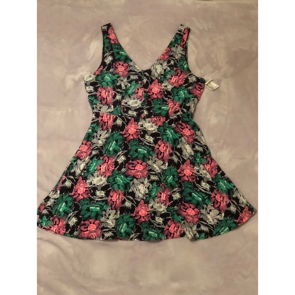 Floral skater dress